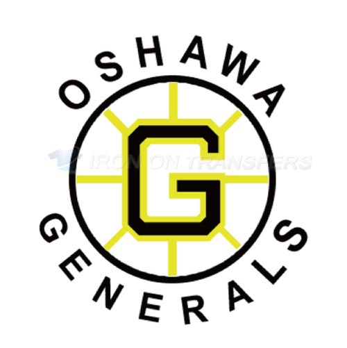 Oshawa Generals Iron-on Stickers (Heat Transfers)NO.7362
